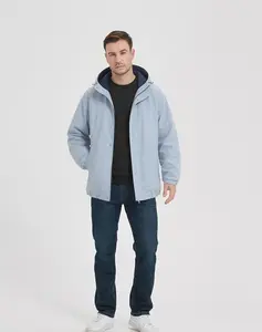 2026 New Men’s Jacket — Comfortable, Breathable, Hooded Casual Streetwear Style, Plus Size, Windproof & Waterproof, Bad Boy Cool Outerwear 2666
