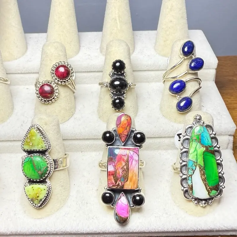 925 Solid Sterling Silver Adjustable Rings 925 Solid Sterling Silver Adjustable Rings