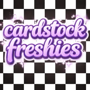 Cardstock Freshies