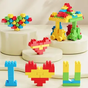 [Ready Stock] 104PCS Mini Dinosaur & Car Building Blocks Set - STEM Educational DIY Creative Toys with Smooth Edges, Safe Soft Bricks for Kids Ages 3+, Perfect Birthday Christmas Gift