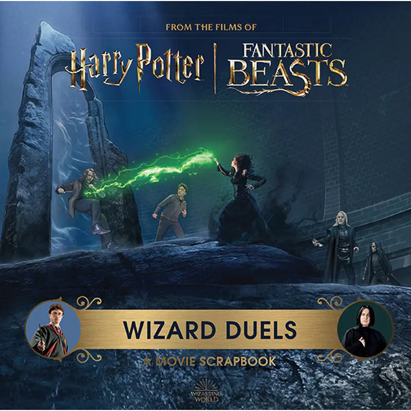 Harry Potter Wizard Duels Sticker Album - DIY Scrapbooking Album with Behind-the-Scenes Photography, Bonus Features, Detailed Descriptions for Collecting Enthusiasts
