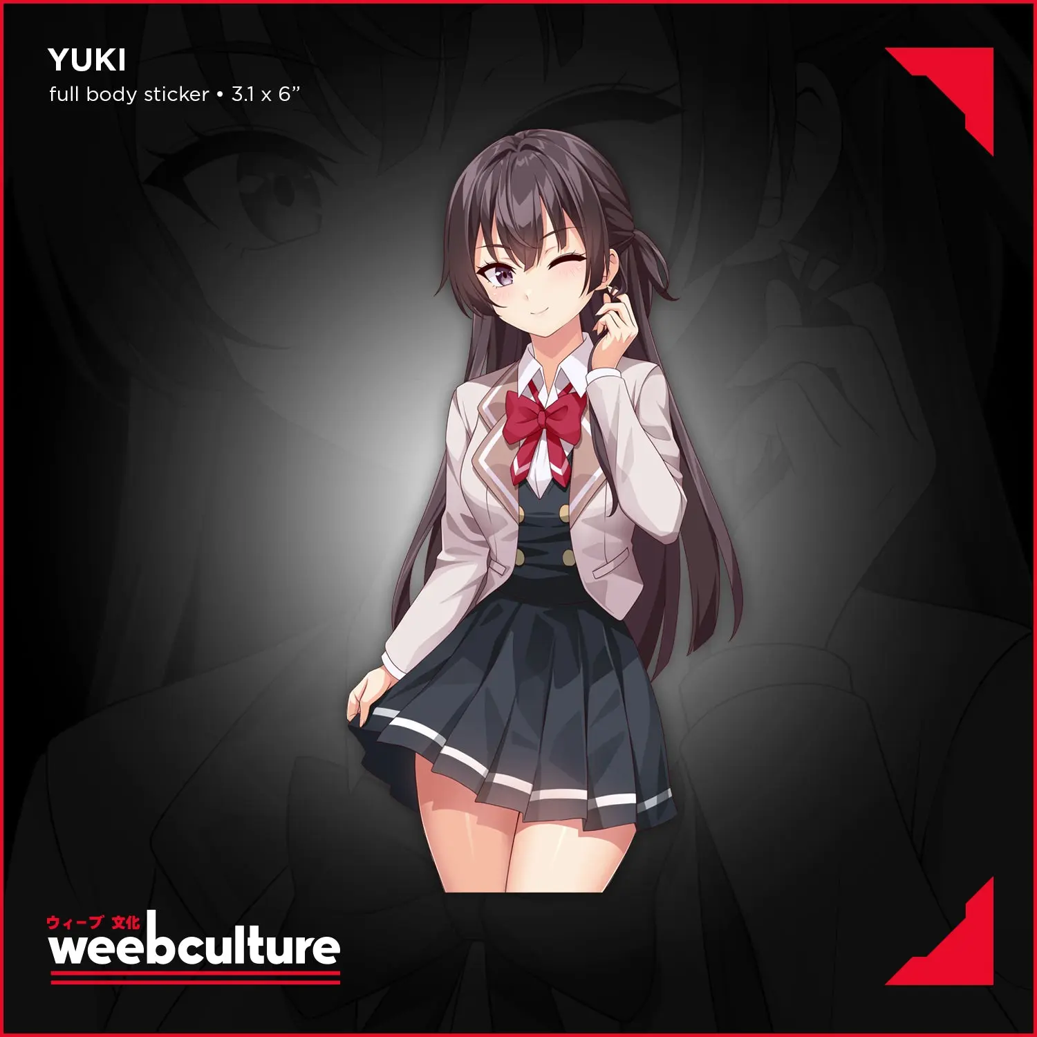 Yuki Sticker