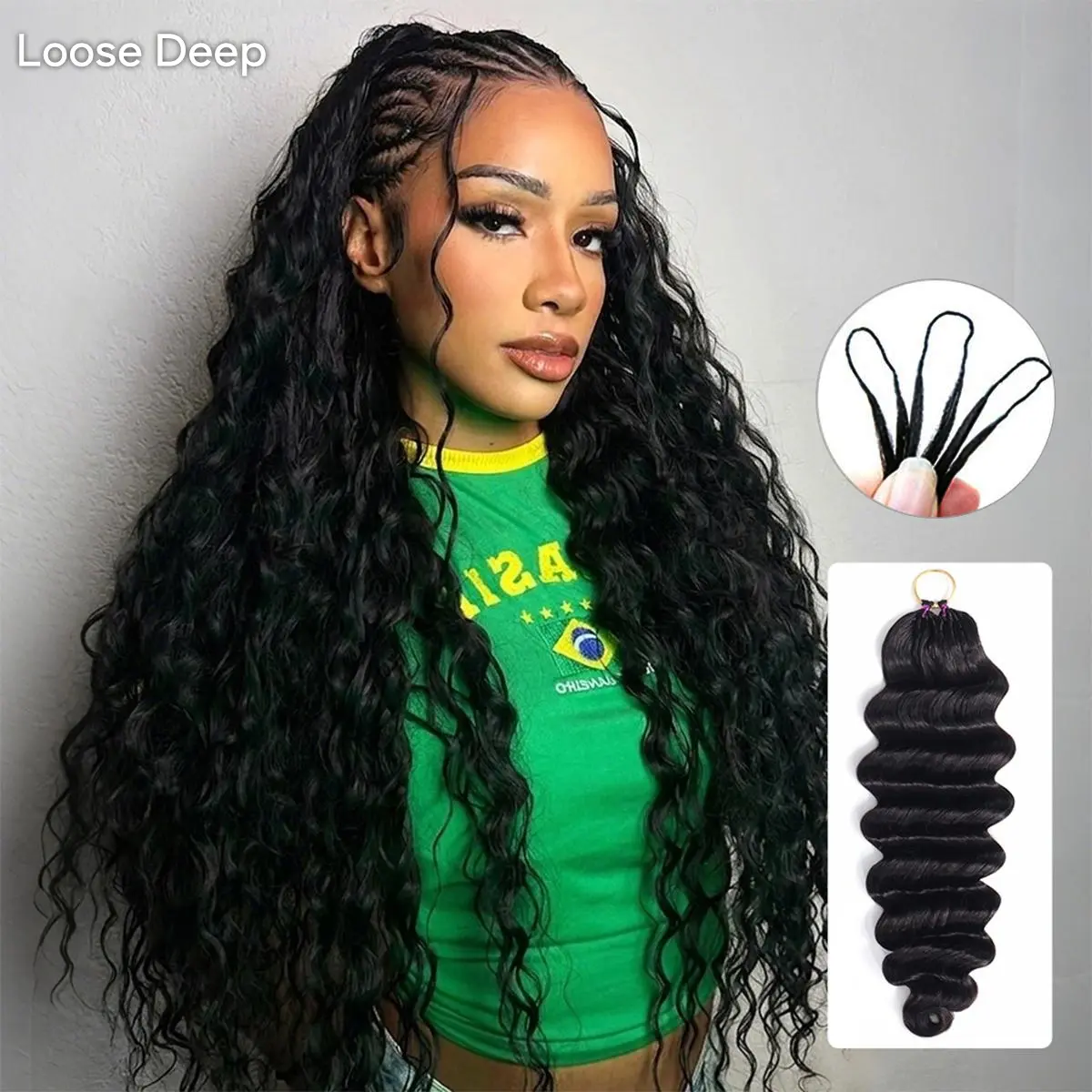 【Lowest Price】Mscoco Feather Crochet Human Hair Extensions Indian Curly/ Loose Deep/ Burmese Curly/ Beach Curly/ Kinky Curly Pre-Separated Reusable Miracle Knots Boho Braids Summer Hairstyles For Black Women ##backtoschool