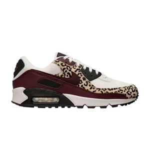 Nike Wmns Air Max 90 'Burgundy Leopard'