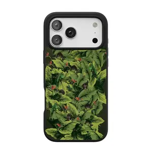 Casely iPhone 17 Pro Max Case | Sneaky Monkeys | Frida Kahlo Jungle Floral | Align Soft-Touch Flexible Bumper Case | Compatible with MagSafe