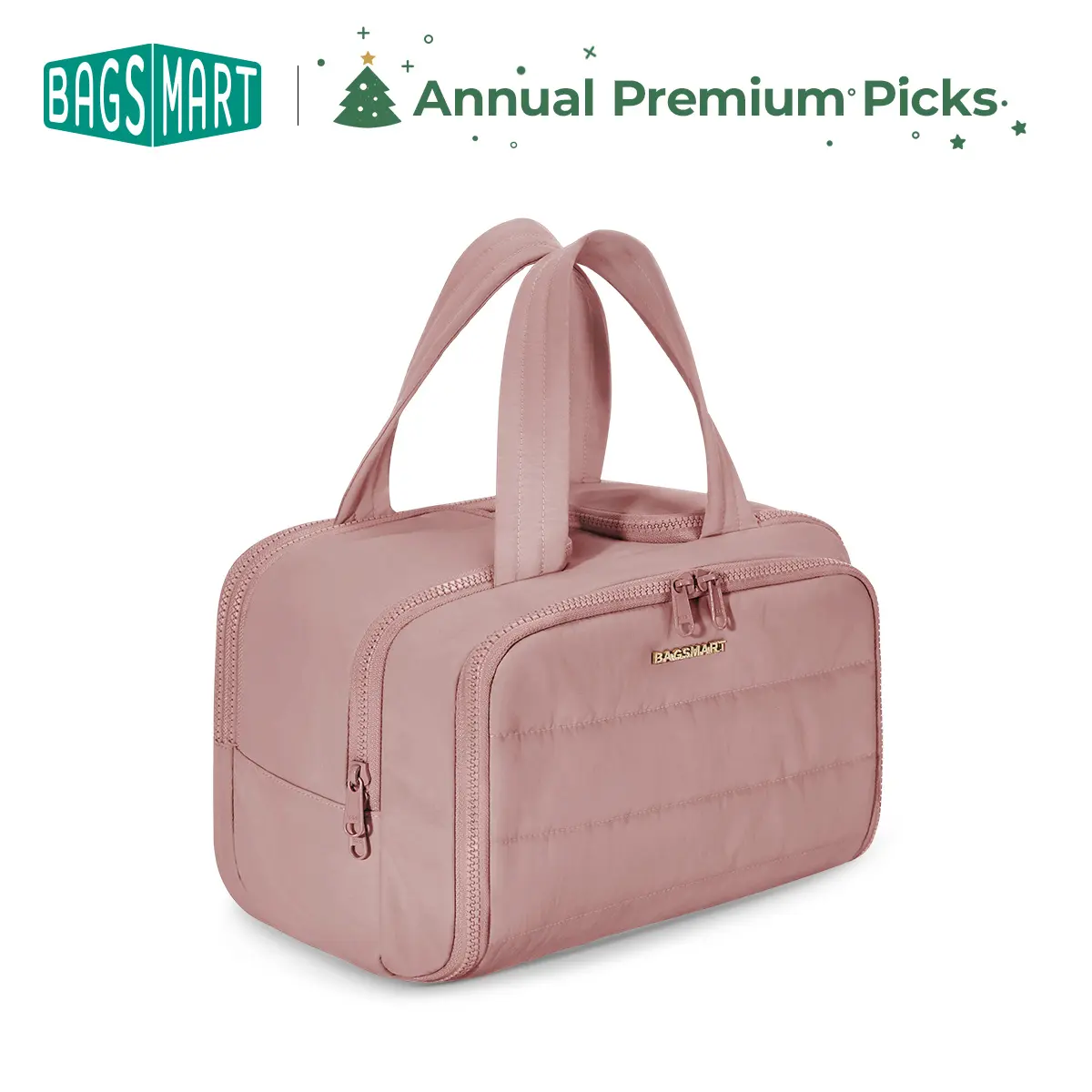 Toiletry Bags-Dark Pink