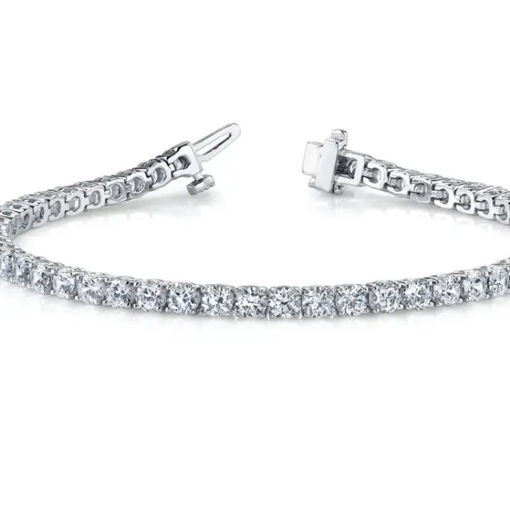 18K Gold Tennis Bracelet 1CT