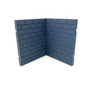 Diorama Stackable Extendable Brick Wall Corner