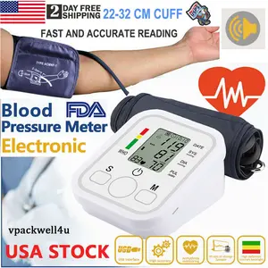 2026 Digital Automatic Blood Pressure Monitor Upper Arm BP Machine Heart Rate HP 2026 Digital Automatic Blood Pressure Monitor Upper Arm BP Machine Heart Rate HP