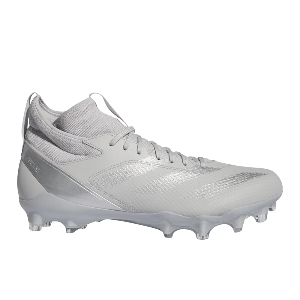 adidas Mens Adizero Impact Football Sneakers Shoes - Grey adidas Mens Adizero Impact Football Sneakers Shoes - Grey