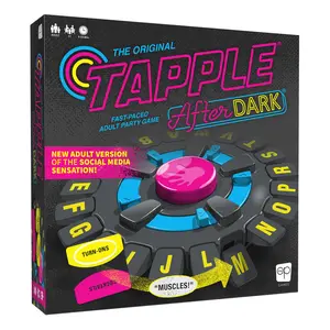 The Original Tapple After Dark Fast-Paced Adult Party Game with Turn-Ons and "Muscles!" Features
