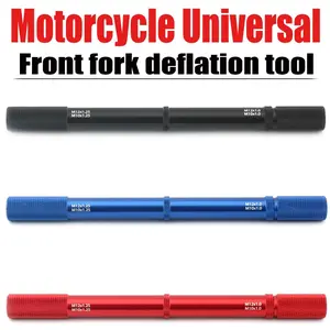 Motorcycle Front Fork Damping Rod, Suspension Repair Purge Tool, Aluminum Bleeder Rod, Universal Motorcycle Accessories