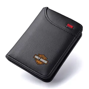 PU Leather Car Driving Document Bag ID Passport Card Holder Wallet Card Pouch Motorcycle For Harley Davidson Electra Glide Ultra Classic 1250 Accessories