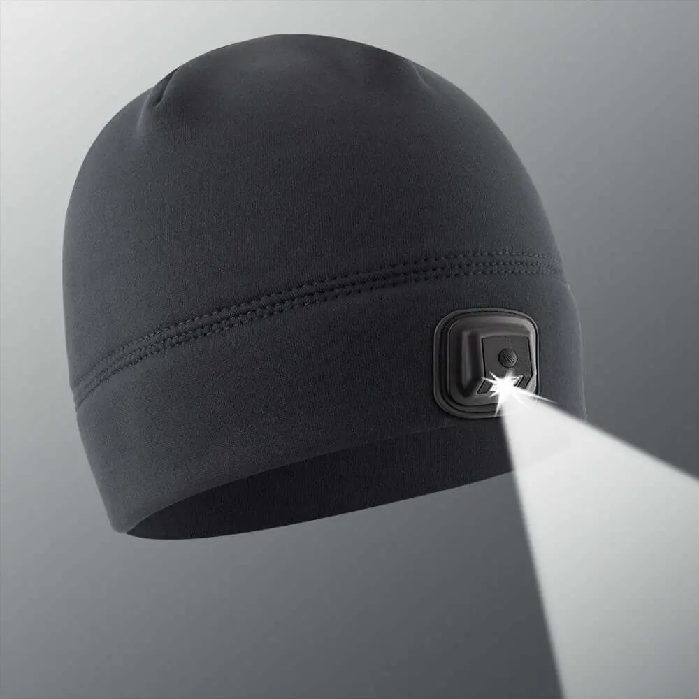 Panther Vision POWERCAP 3.0 Rechargeable Fleece Beanie with 150 Lumen LED Headlamp, Waterproof Hat for Hiking, Hunting & Hands-Free Lighting, Usb Rechargeable Headlamp, Waterproof Headlamps