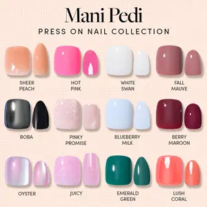 Glamnetic Mani Pedi Press On Nail Collection