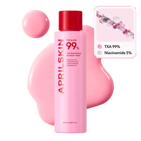 [APRILSKIN official] TXA 99 Niacinamide Creamy Toner | Luminous Creamy Toner | Glowy Glass Skin Pink Korean Skincare Moisture Radiant Comfort Hydrate Moisturize Moisturizer