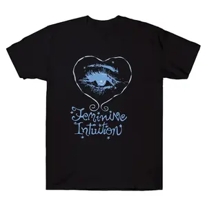 Intuition Oversized T-shirt Olivia Drop Dead Rodrigo Men Women Cute Fashion Print T Shirt Casual Cotton Loose Unisex Tops Y2K