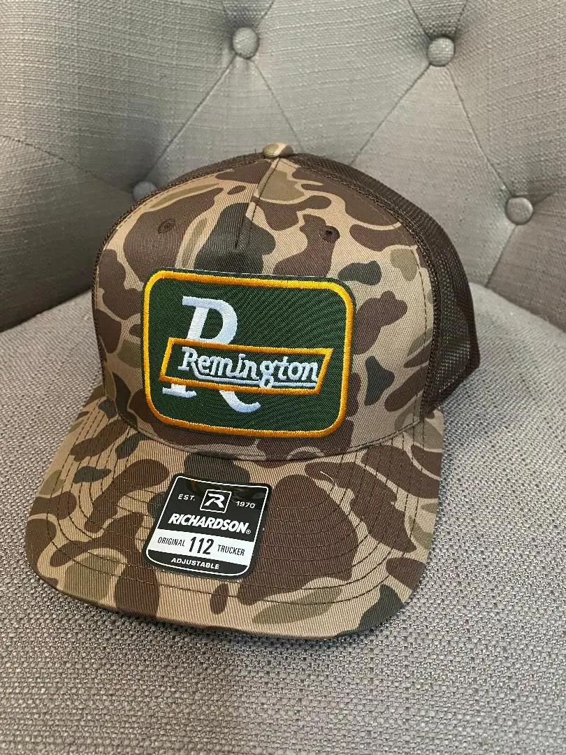 REMINGTON CAMO TRUCKER HAT REMINGTON CAMO TRUCKER HAT