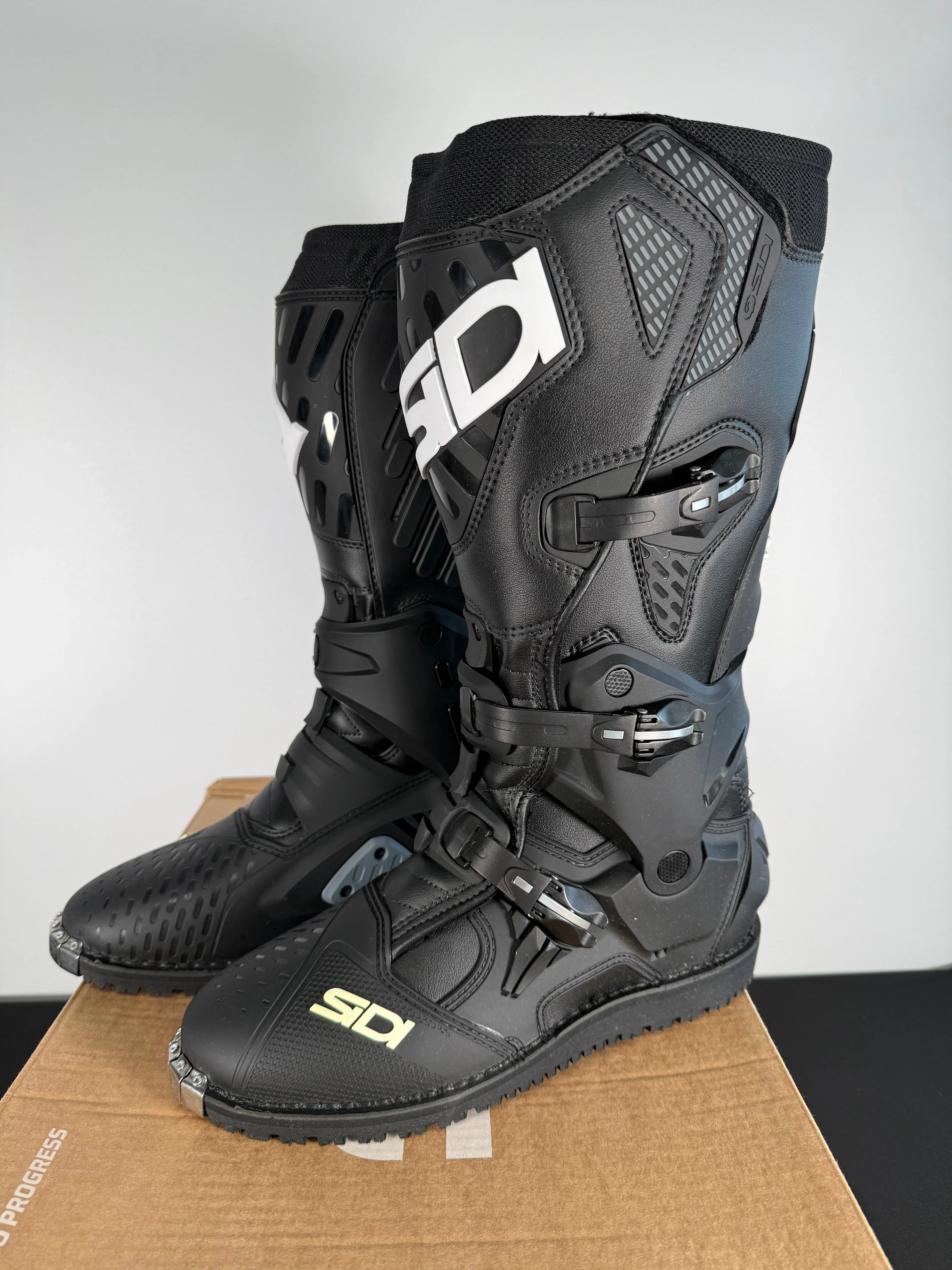 Sidi Crossair HD Enduro Boot - Black - Size Euro 46 / US 11.5 - USED LIKE NEW