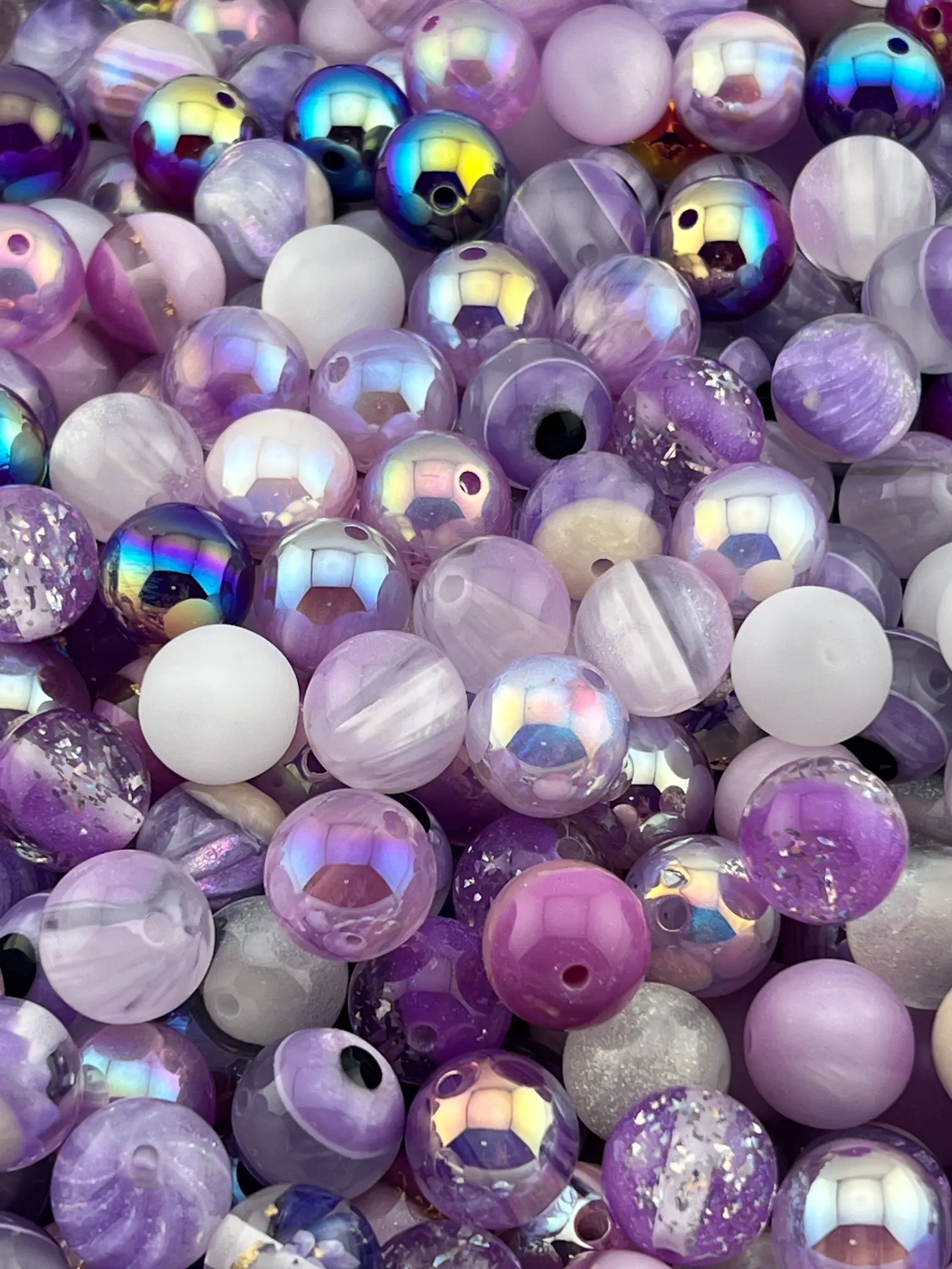 A10-Color Mix 20 Pack 16mm Acrylic Beads for Pen-Jewelry Making A10-Color Mix 20 Pack 16mm Acrylic Beads for Pen-Jewelry Making