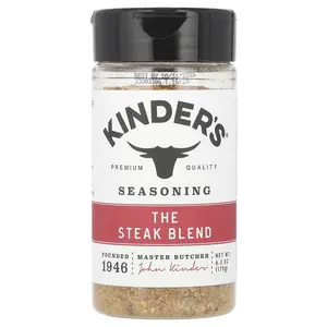 KINDER'S Seasoning, The Steak Blend, 6.2 oz (175 g)