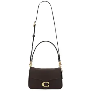 Coach Smooth Calf Leather Soft Tabby in Maple