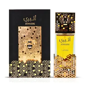 Lattafa Atheeri Eau De Parfum Spray Unisex 3.4oz | An Exotic Whisper of Floral Elegance