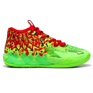 PUMA Mens X Lamelo Ball Mb.01 Thermal Basketball Sneakers Shoes - Green