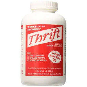 Thrift Marketing GIDDS-TY-0400879 Drain Cleaner 2 lb , White