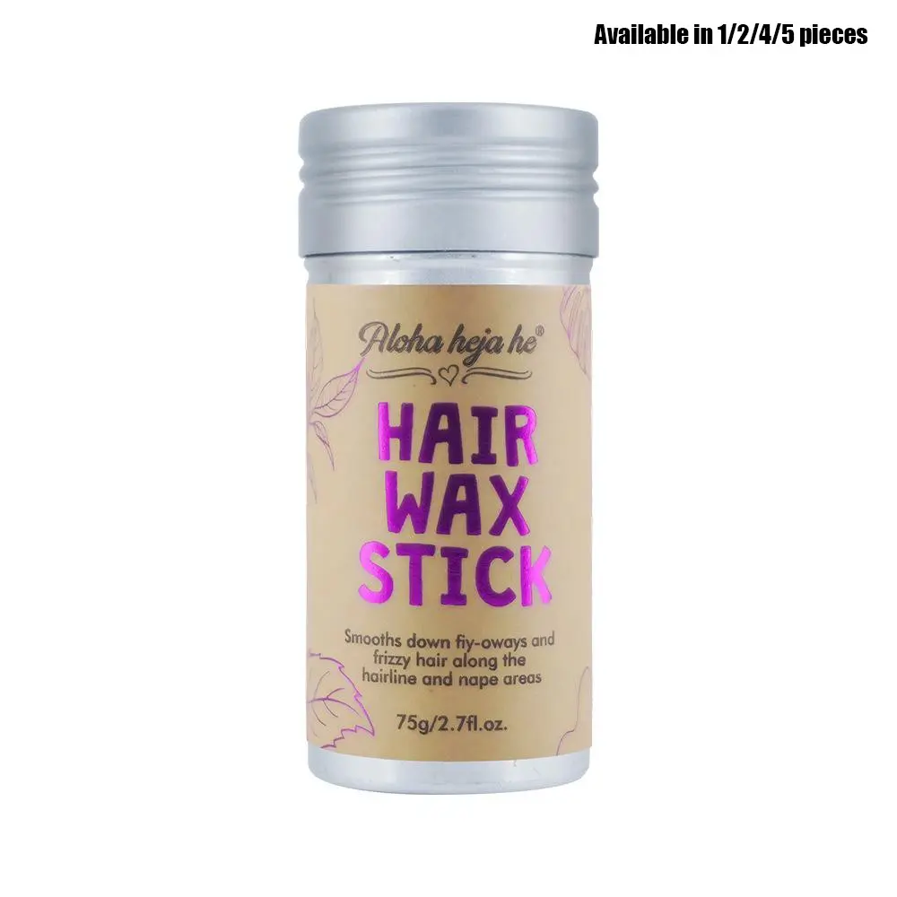 Hair Wax Stick for Flyaway Control and Styling, Smooth Ponytail, Buns, and Hairstyles, Suitable for Women and Men, Hair Accessory Set