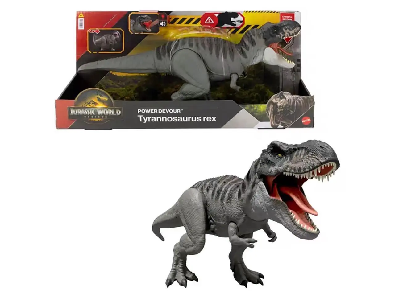 Mattel Jurassic World: Rebirth Power Devour Tyrannosaurus Rex