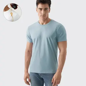 TexTale Stain Resistant T-Shirt - (Signature Fit) EasyClean&Comfort Repellent Tee for EverydayUse, Cotton Casual Modal Crewneck Plain Durable Classic High-Quality Streetwear Comfortable Tee