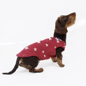 Both Tails Starry Night Sleeveless Dog & Cat Sweater - Striped, Durable Stretchy Material, Soft & Snuggly, Perfect for Layering & Everyday Wear
