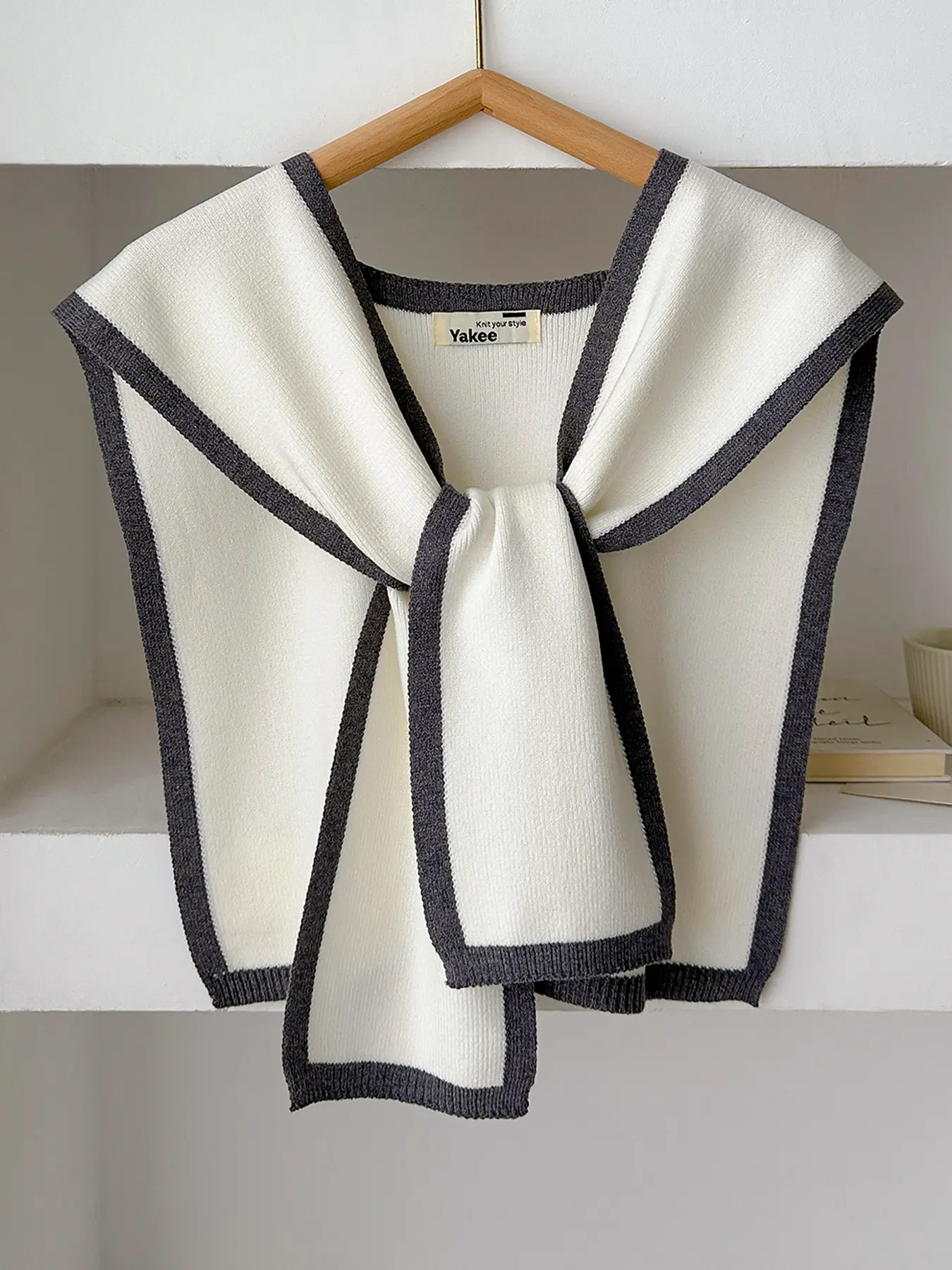 Women's Fashion Solid Color Shawl, All-Season Daily Use, Stylish Accessory, Trendy Versatile Scarf, Elegant Plain Design, Fashion Shawl Wrap