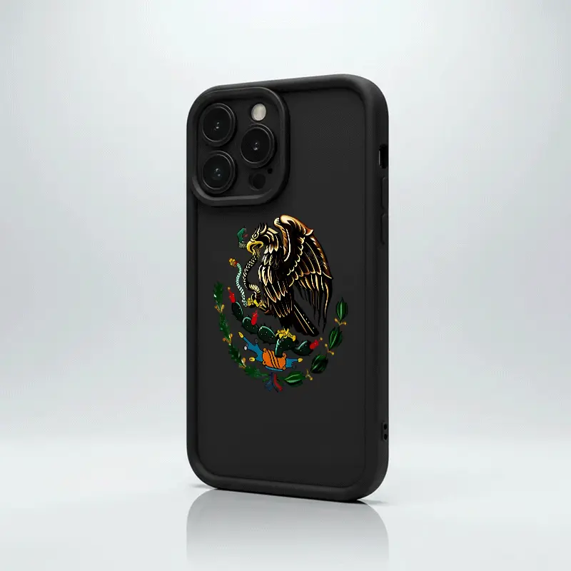 Vibrant Mexican Eagle Emblem Bold National Pride Design for iPhone17/17PROMAX/17PRO/16/15/14/13/12/GALAXYS21/S22/S23/S24 Celestial Eye Layered Phone Case full lens coverage Cool trend BOBOJT1515005