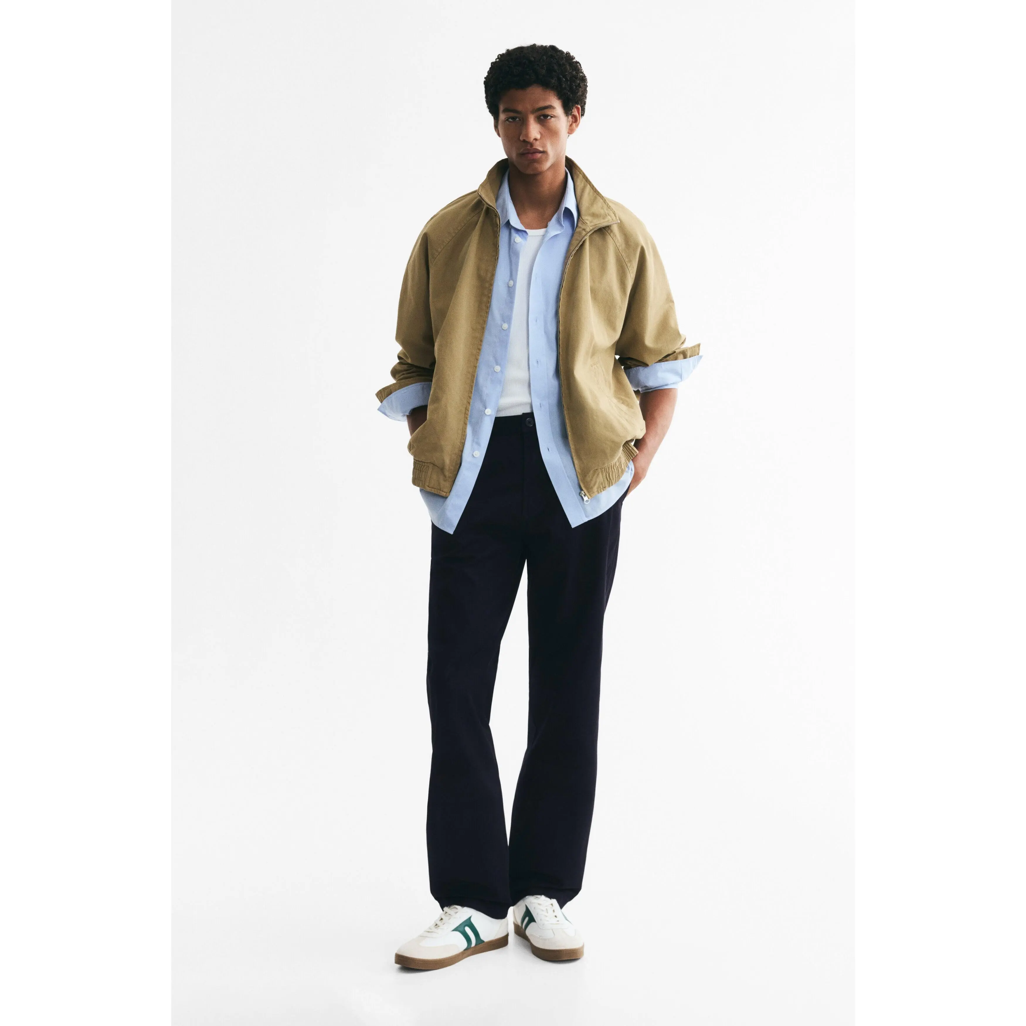 H&M Relaxed Fit Cotton twill chinos