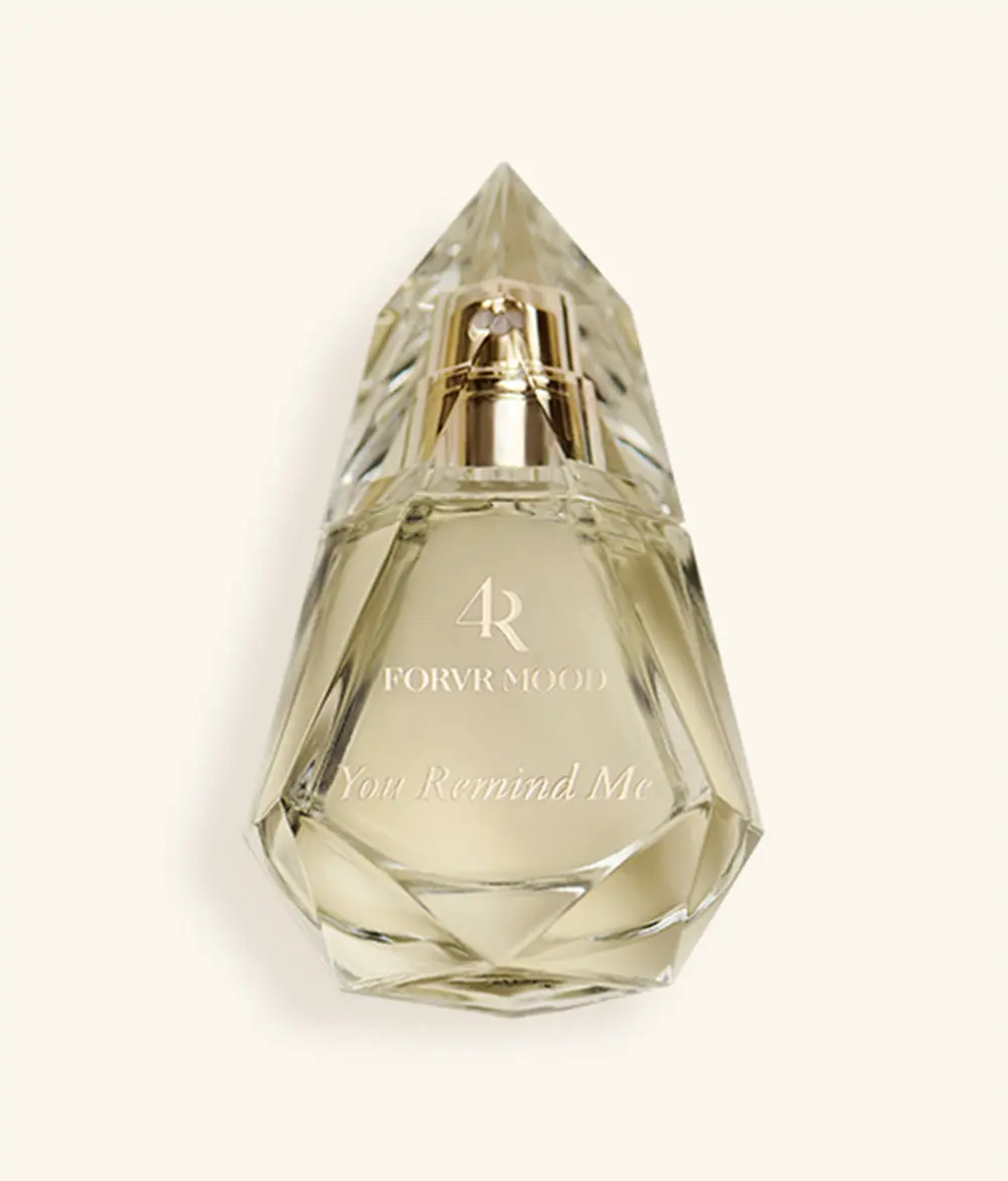 FORVR MOOD YOU REMIND ME Perfume - Soft Apricot Skin, Blooming Orange Flower, Creamy Musks - Golden Hour Comfort Scent
