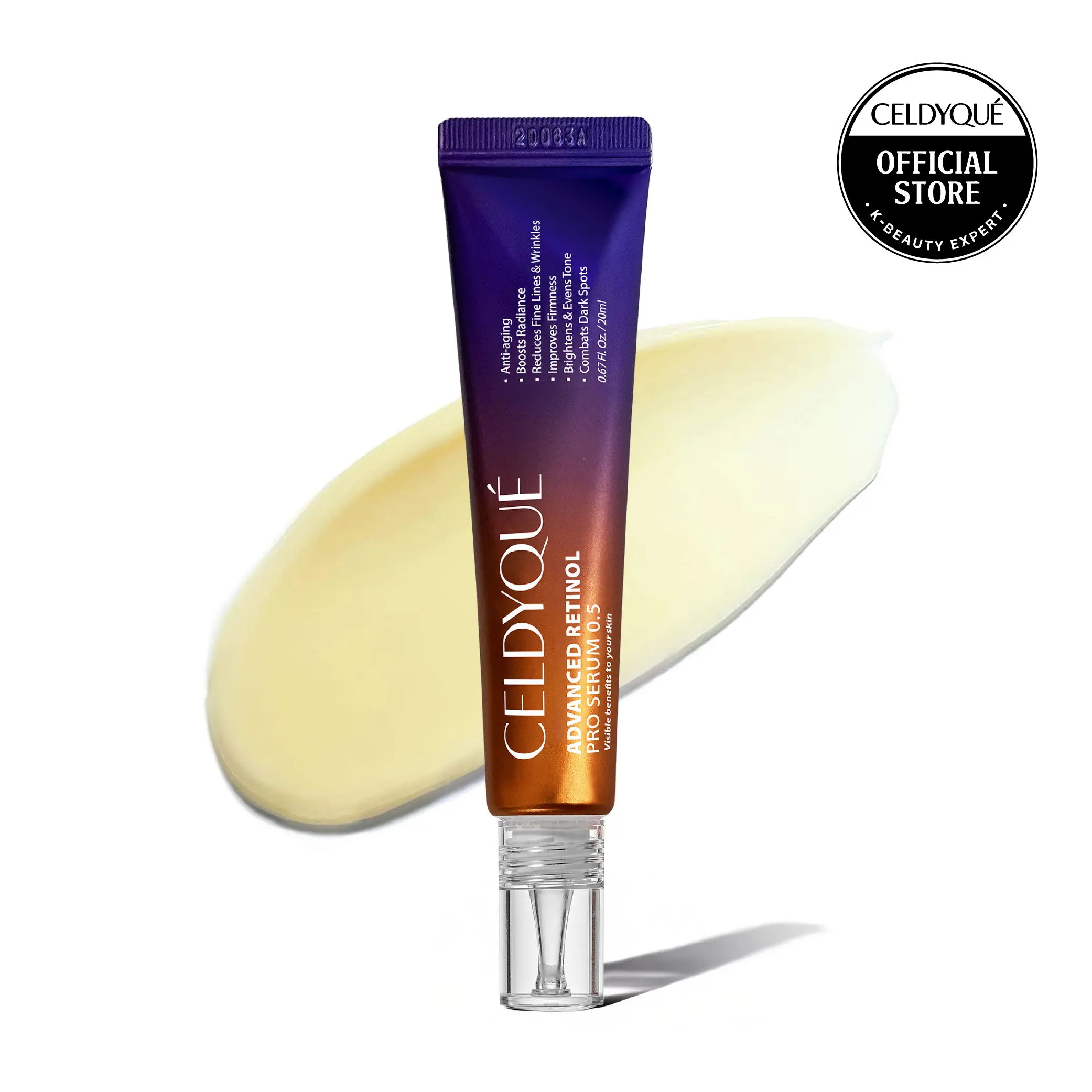 [CELDYQUE] Retinal + Retinol 0.5% Serum – 66% Centella Asiatica | 11x Faster Anti-Aging | Niacinamide + Hyaluronic Acid | K-Beauty | CELDYQUE Skin Repair