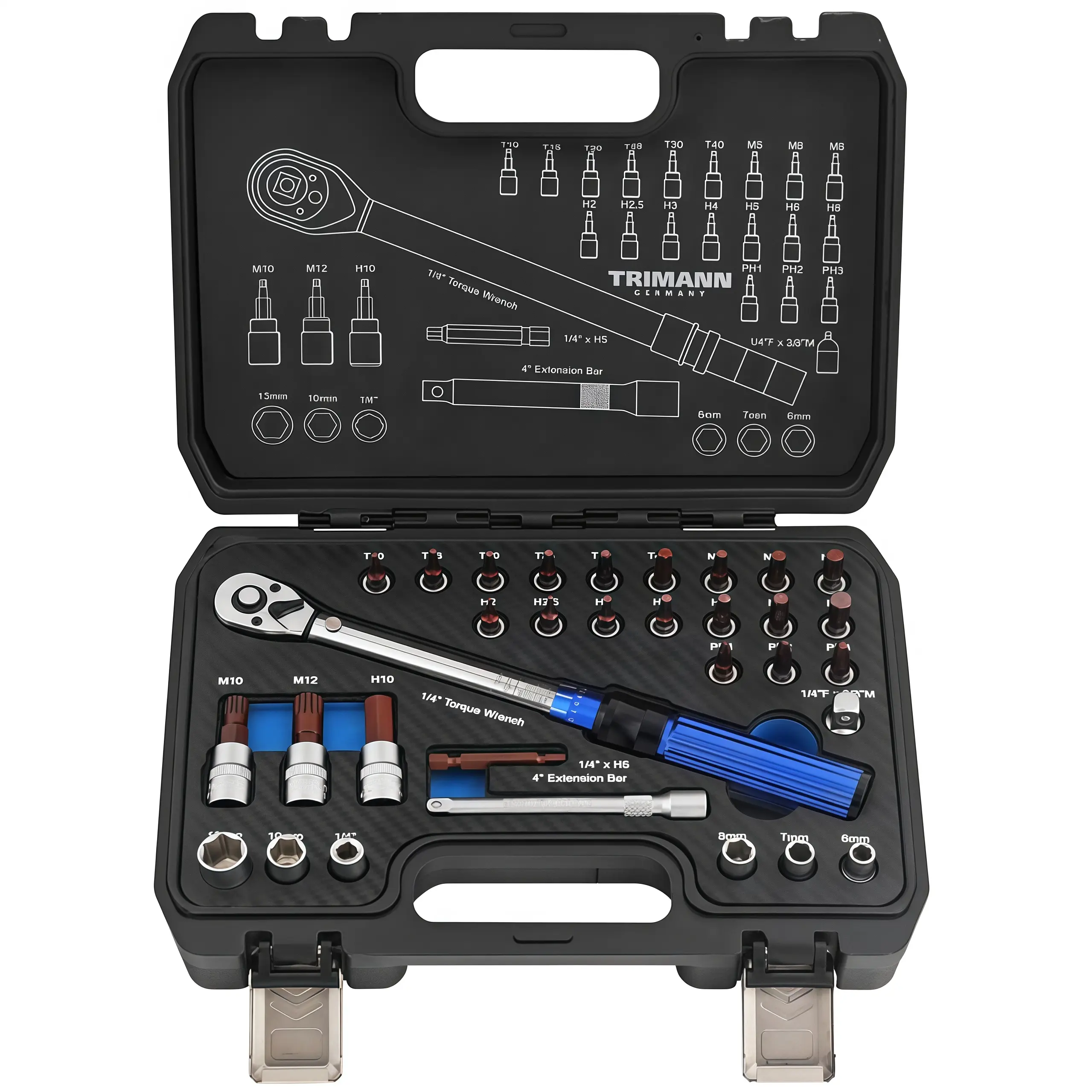 【FathersDayGift】High Durability Torques Wrench Repair Socket Spanner Kits Suitable For Precise Bicycles Motorcycle Fastening Tasks Bicycles Maintenance Tool