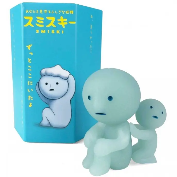 Smiski Series Blind Box Mini Figure – Glow in the Dark Kawaii Collectible for Phone, Laptop & Desk Decor, Mystery Surprise Gift