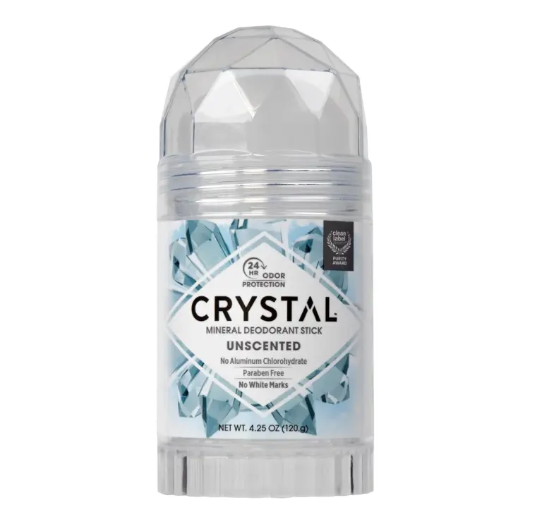 CRYSTAL Deodorant Stick (30003), Unscented, 4.25 Ounce