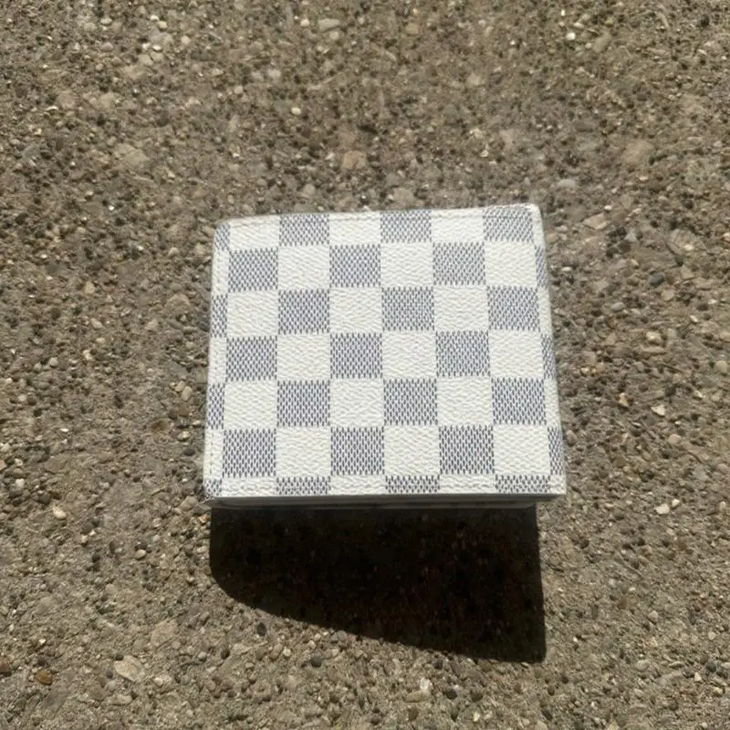 White Checkered
