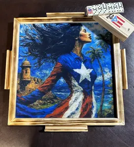 Mini Domino Board with Mini Dominoes Portable Travel Game Set Compact 13" x 13" Ideal for Fun On-the-Go Entertainment Travel Companion