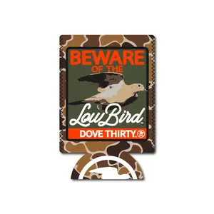 LOW BIRD™ KOOZIE | REGULAR CAN | OLD SCHOOL CAMO