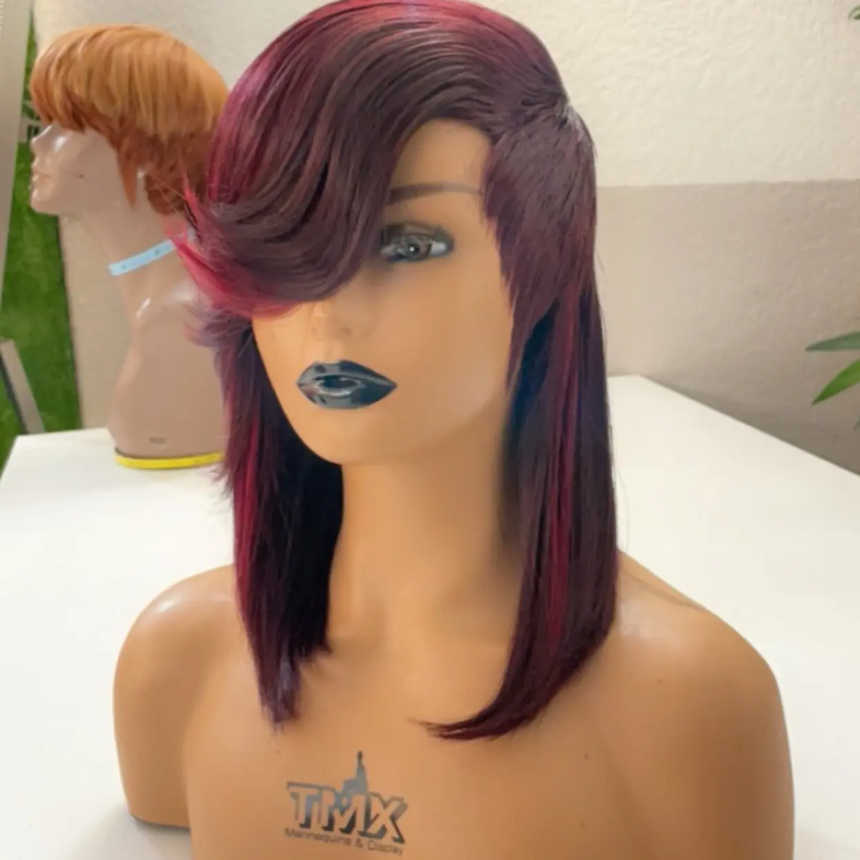 100% human hair, custom-made, quick weave wig