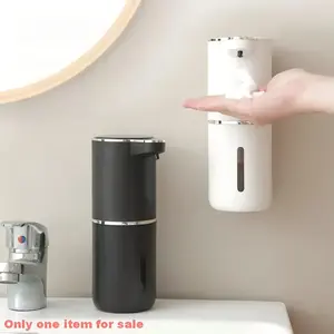 Automatic Wall-Mounted Hand Soap Dispenser with Infrared Sensor, Foam and Liquid Machine, Touchless Soap Dispenser, USB Charging, Home Bathroom Hygiene Accessory