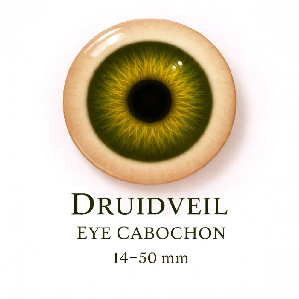 Druidveil Eye - Glass cabochon 14-50 mm