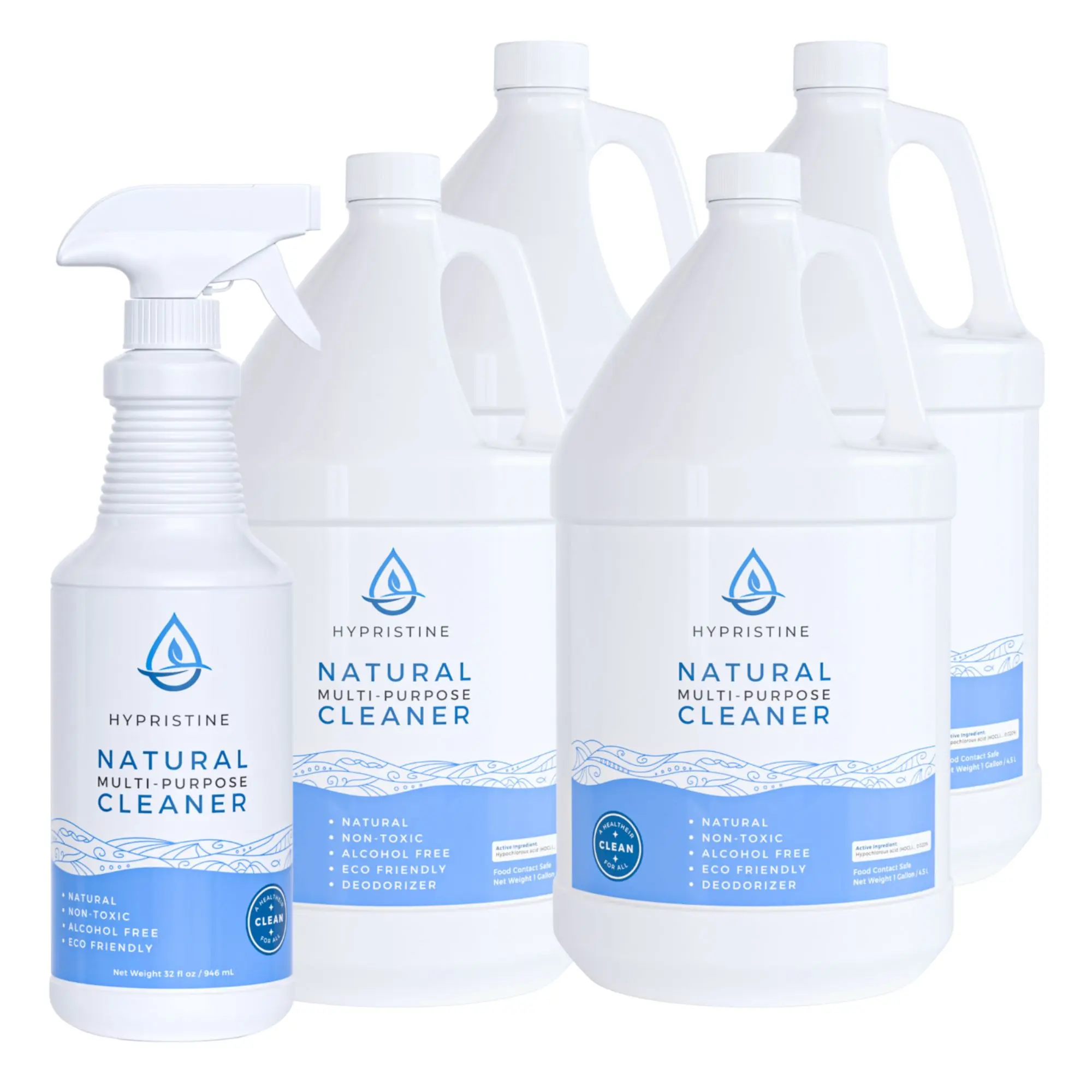1 Spray (32 oz) + 4 x 1 Gallon