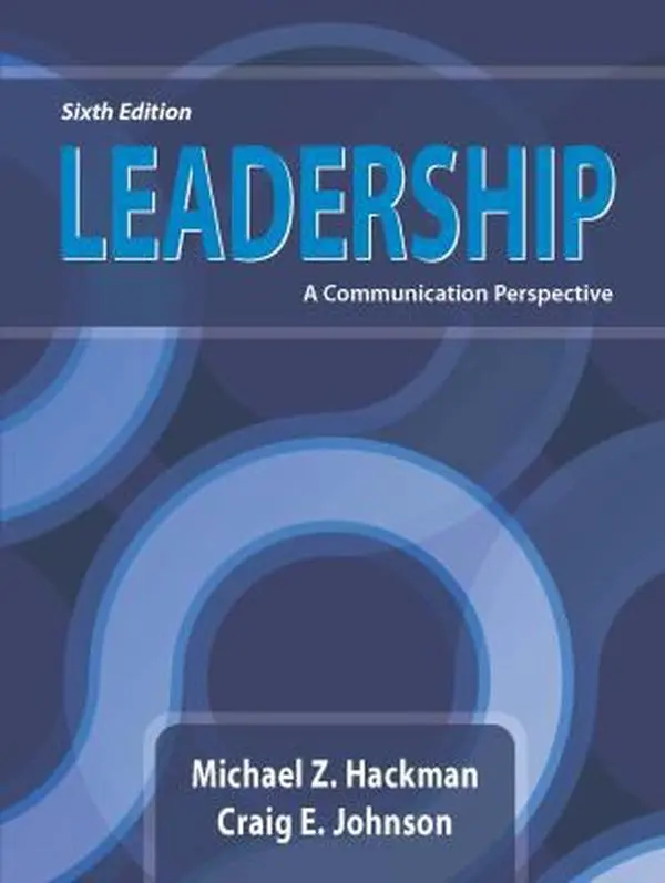 USED Book - Leadership: A Communication Perspective by Michael Z. Hackman (Paperback) - english