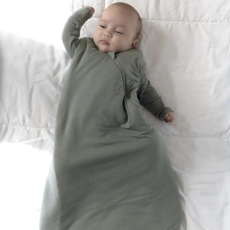 gunamuna Baby Bamboo Rayon Swaddle Bag with DIAPER-ZiP 1.0 TOG